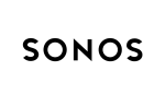 Logo of Sonos, featured partner at Cineverse